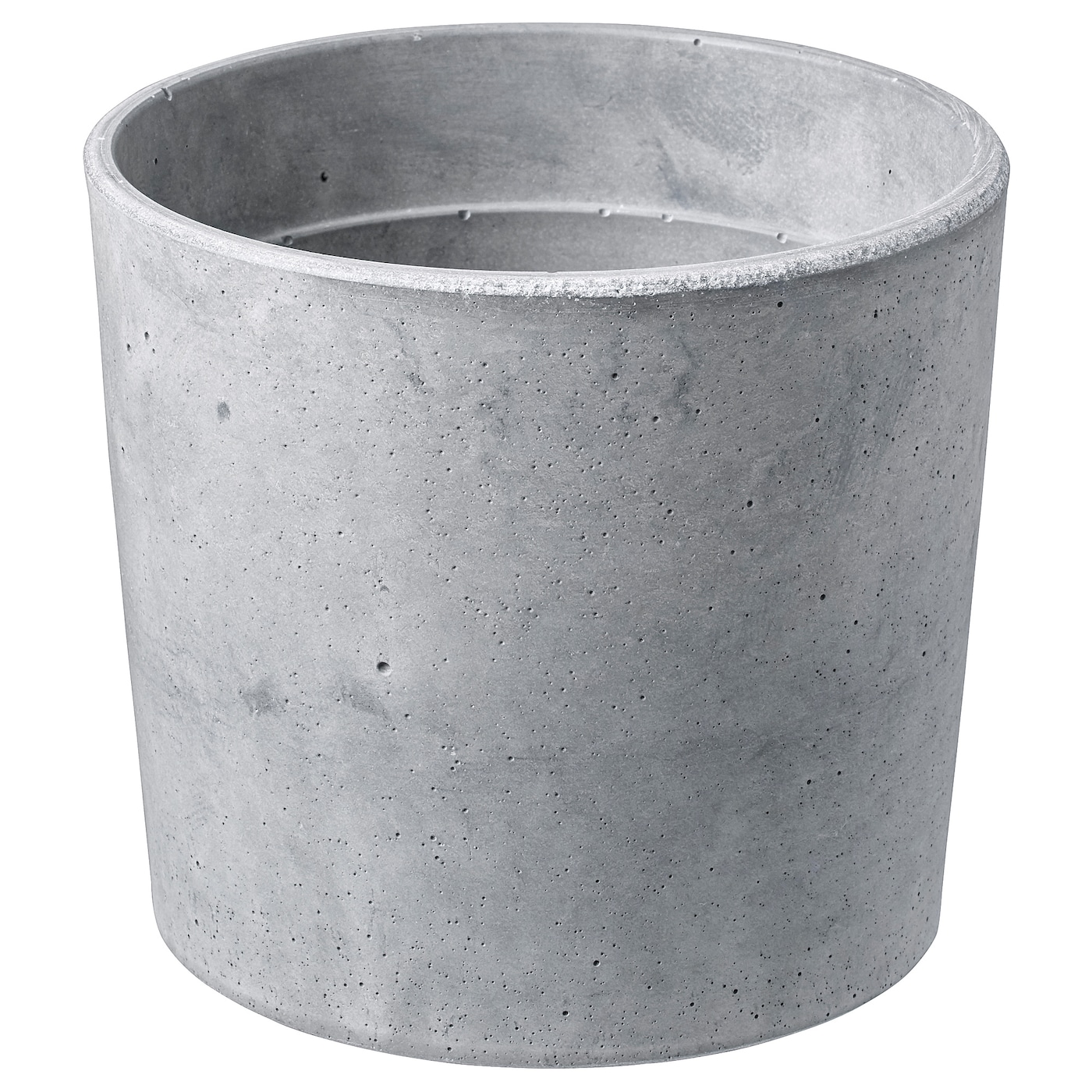 IKEA BOYSENBÄR Osłonka doniczki, do wewnątrz/na zewnątrz jasnoszary, 12 cm