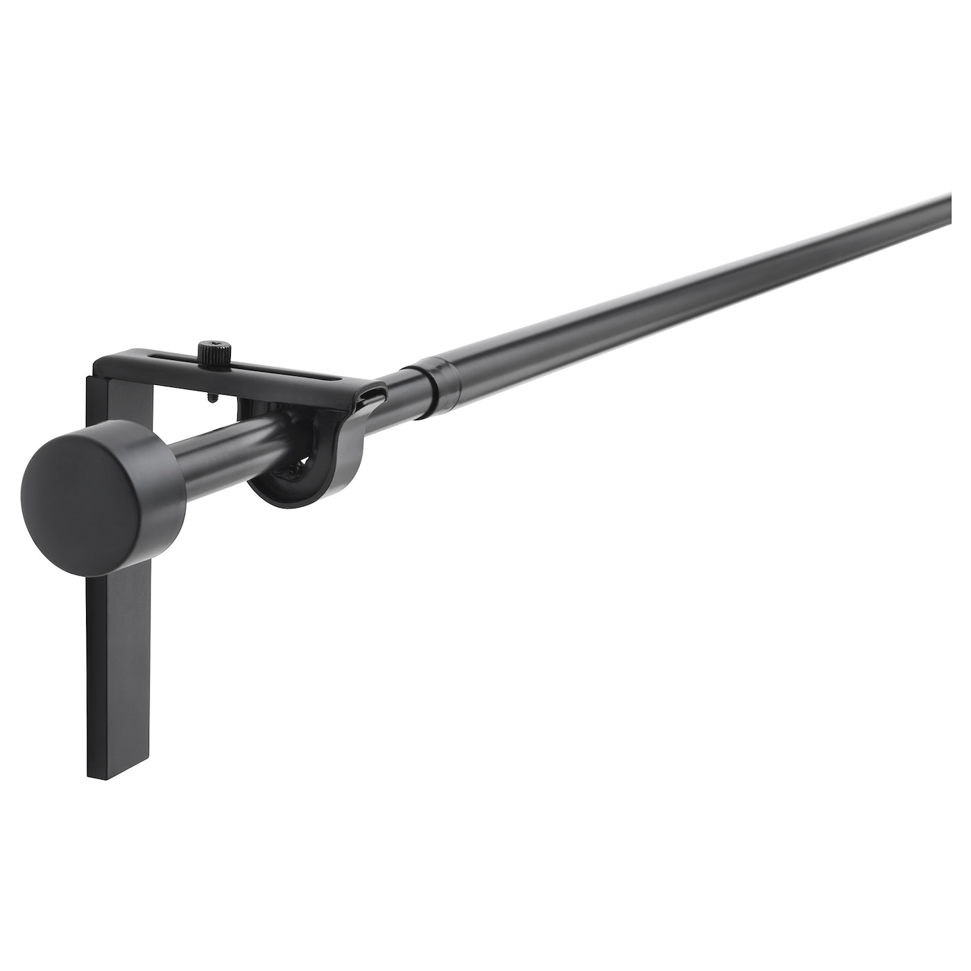 IKEA RÄCKA kombinacja karniszy, czarny, 120-210 cm