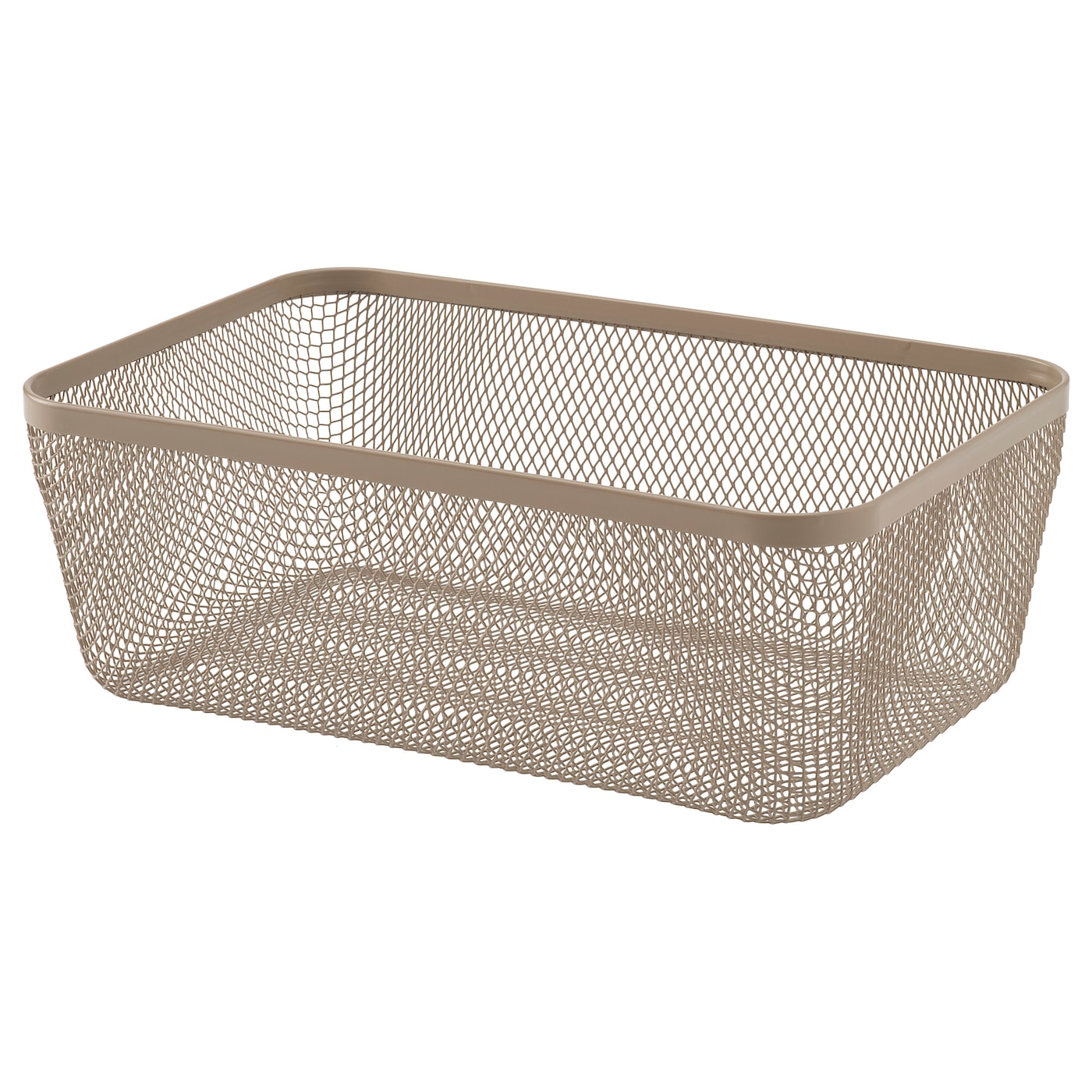 IKEA IKEA 365+ kosz na jedzenie, metal/jasny szarobrązowy, 30x20x11 cm