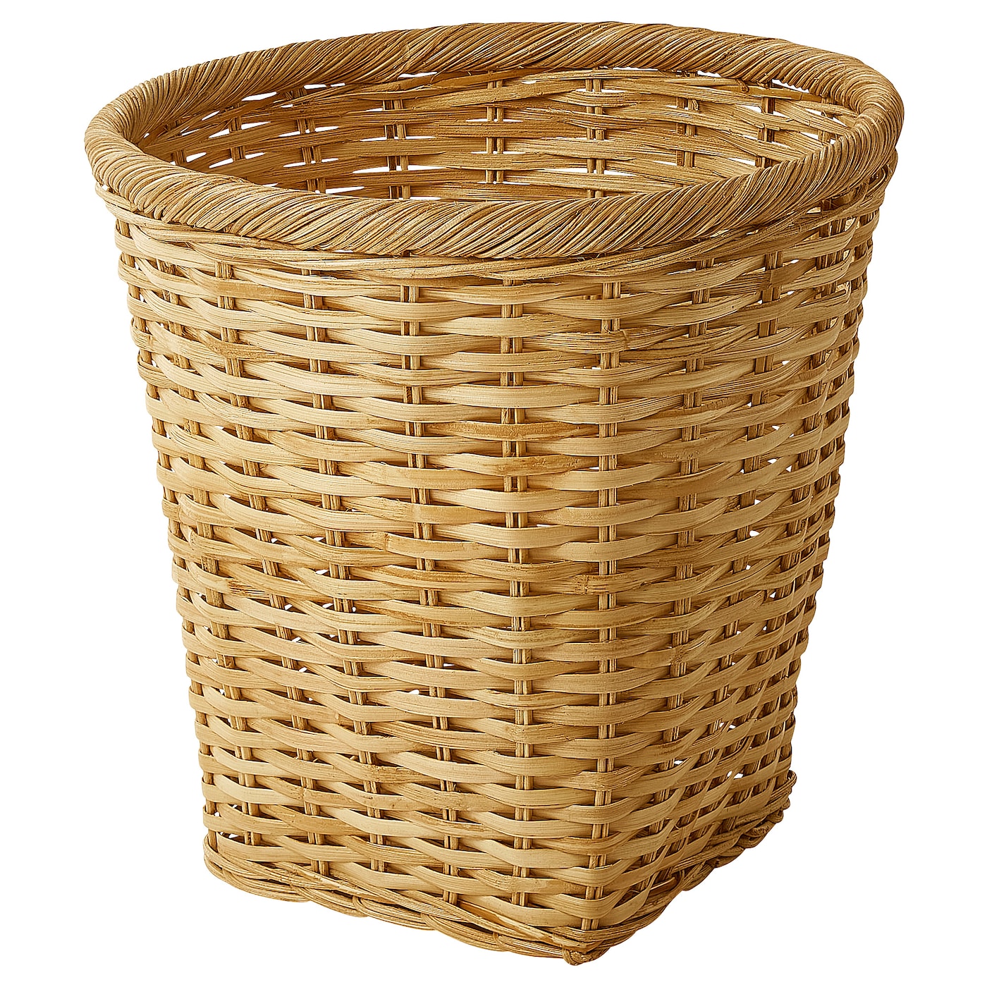 IKEA TRUMMIS kosz na odpady, wykonano ręcznie rattan, Wysokość: 28 cm