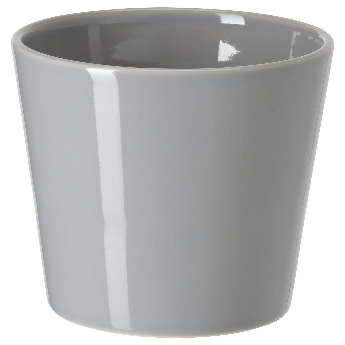 IKEA SKOGSVINBÄR Osłonka doniczki, do wewnątrz/na zewnątrz szary, 9 cm