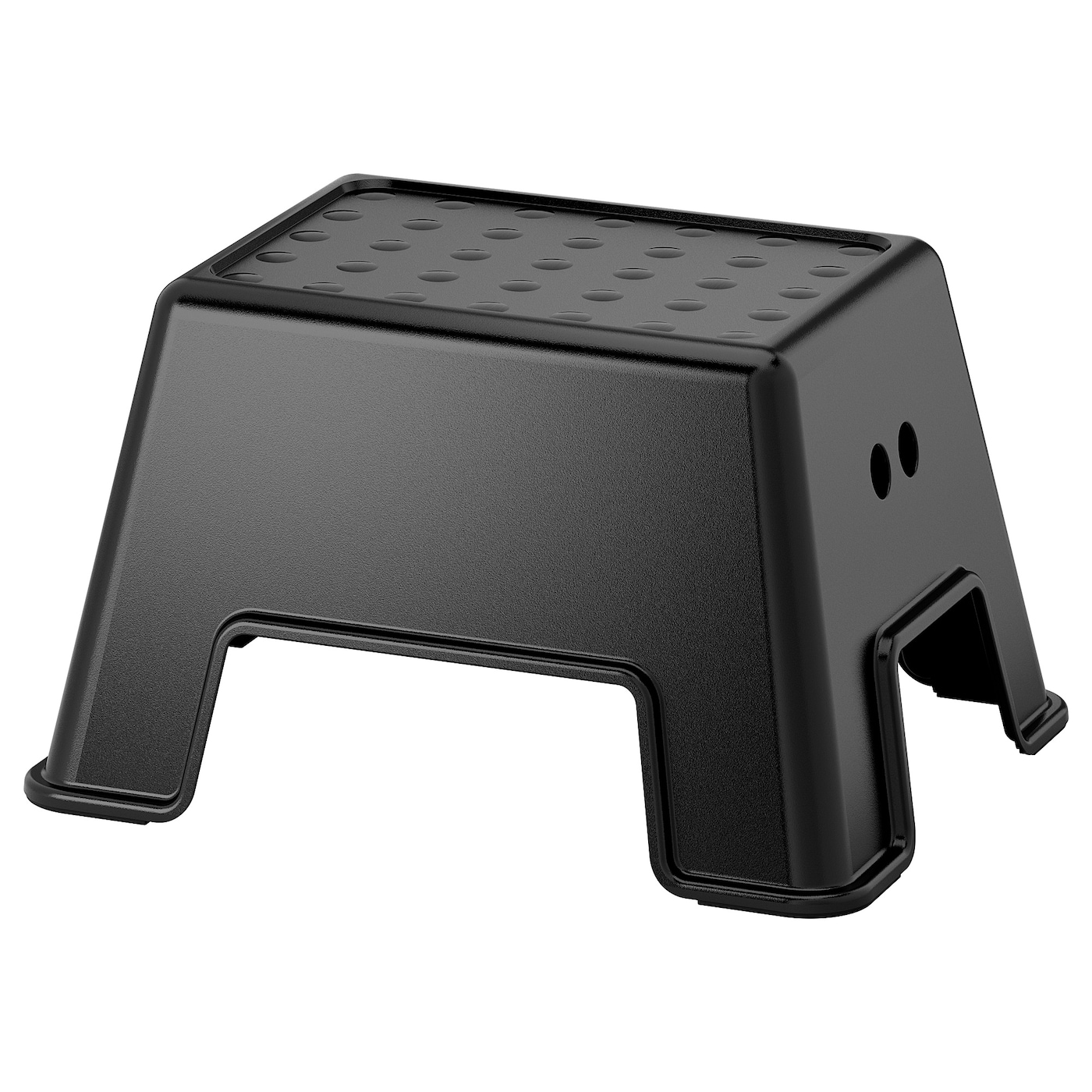 IKEA BOLMEN stołek, czarny, Szerokość: 44 cm