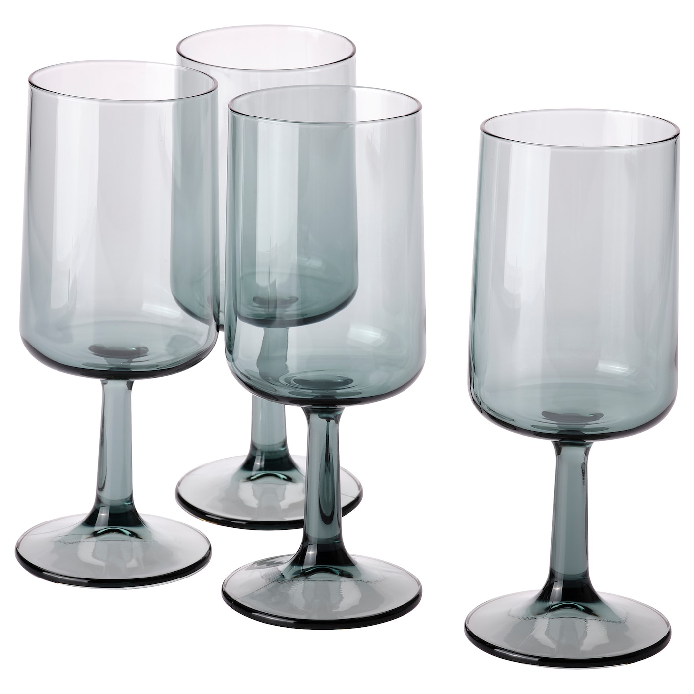 IKEA OMBONAD kieliszek do wina, szary, 41 cl