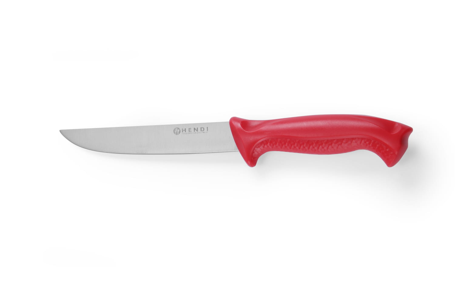 Nóż rzeźniczy 15 cm, czerwony HACCP | 842423