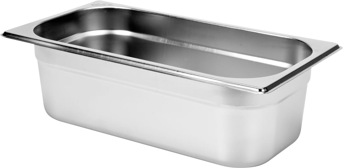POJEMNIK GASTRONOMICZNY ZE STALI NIERDZEWNEJ GN 1/3 100MM 4L YATO | YG-00273