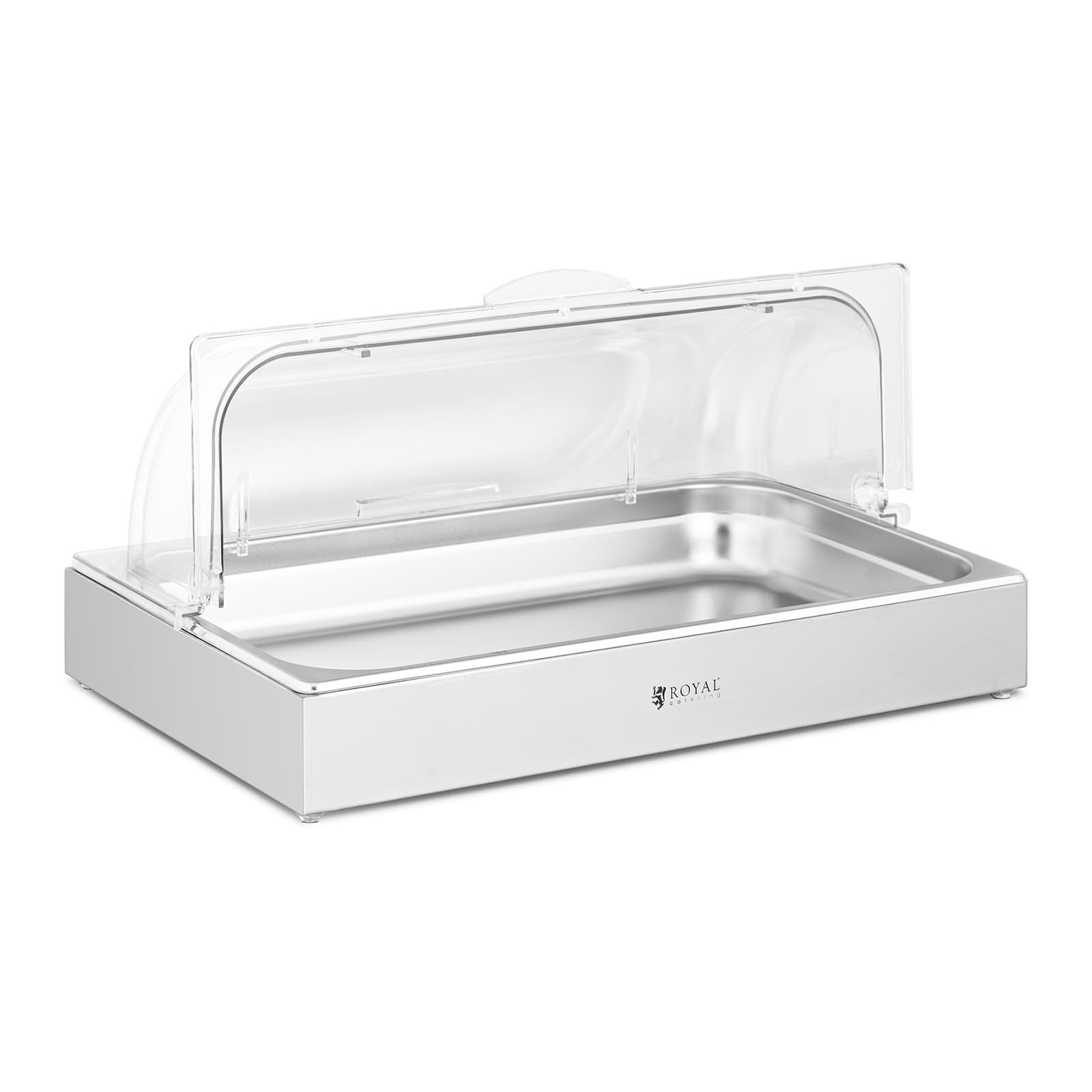 Witryna bufetowa rolltop z pojemnikiem GN 1/1