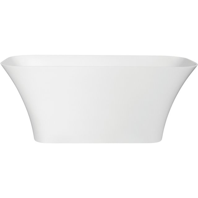 BESCO Wanna wolnostojąca ASSOS 160x70 cm standardowy klik-klak chrom