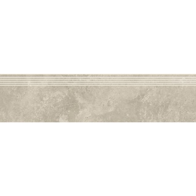 Gres szkliwiony stopnica CANDY cream mat rect 29,8x119,8 #564 gat. I