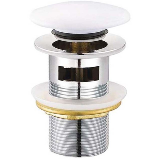CERSANIT Ceramiczny korek KLIK-KLAK do umywalek z przelewem 5/4"