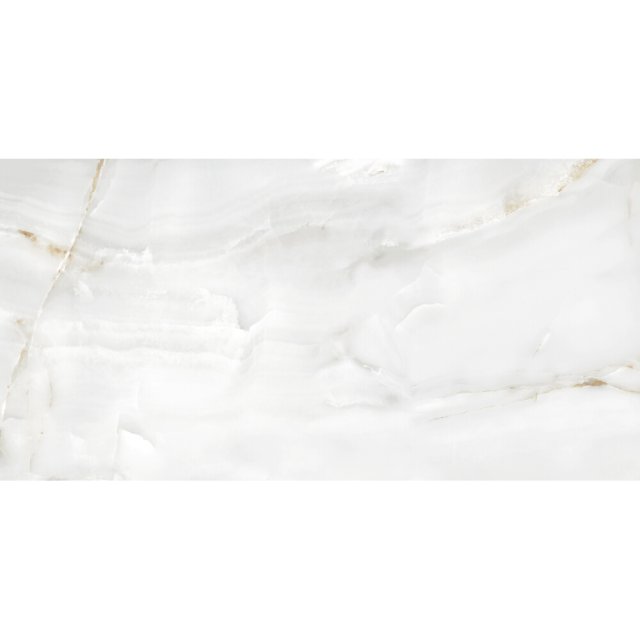 Gres szkliwiony hiszpański Ecoceramic ETERNAL WHITE satin 60x120 gat.