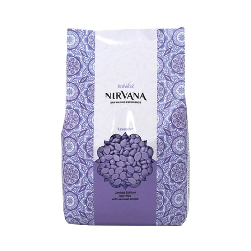 Wosk twardy w dropsach niskotemperaturowy do depilacji bezpaskowej ItalWax Lavender 1000 g