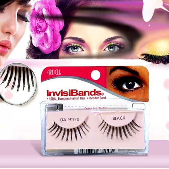 Ardell invisibands - rzęsy w pasku - dainties black