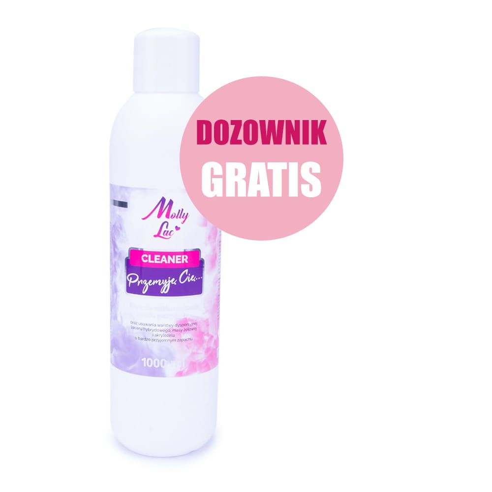 Cleaner do odtłuszczania płytki paznokcia Przemyję Cię MollyLac 1000 ml