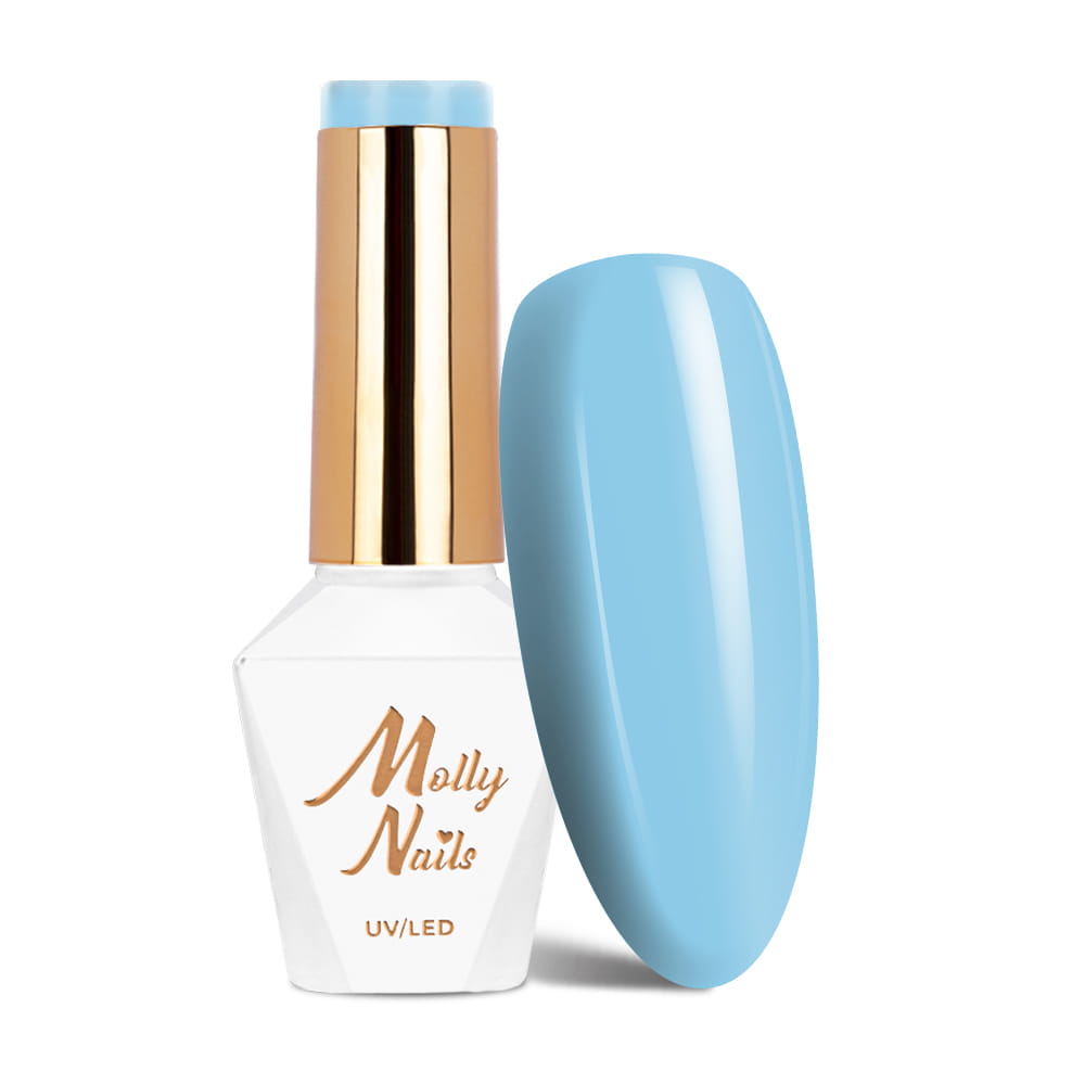 Lakier hybrydowy Molly Nails Cocktails & Drinks Cuba Libre HEMA/Di-HEMA Free 8g Nr 12