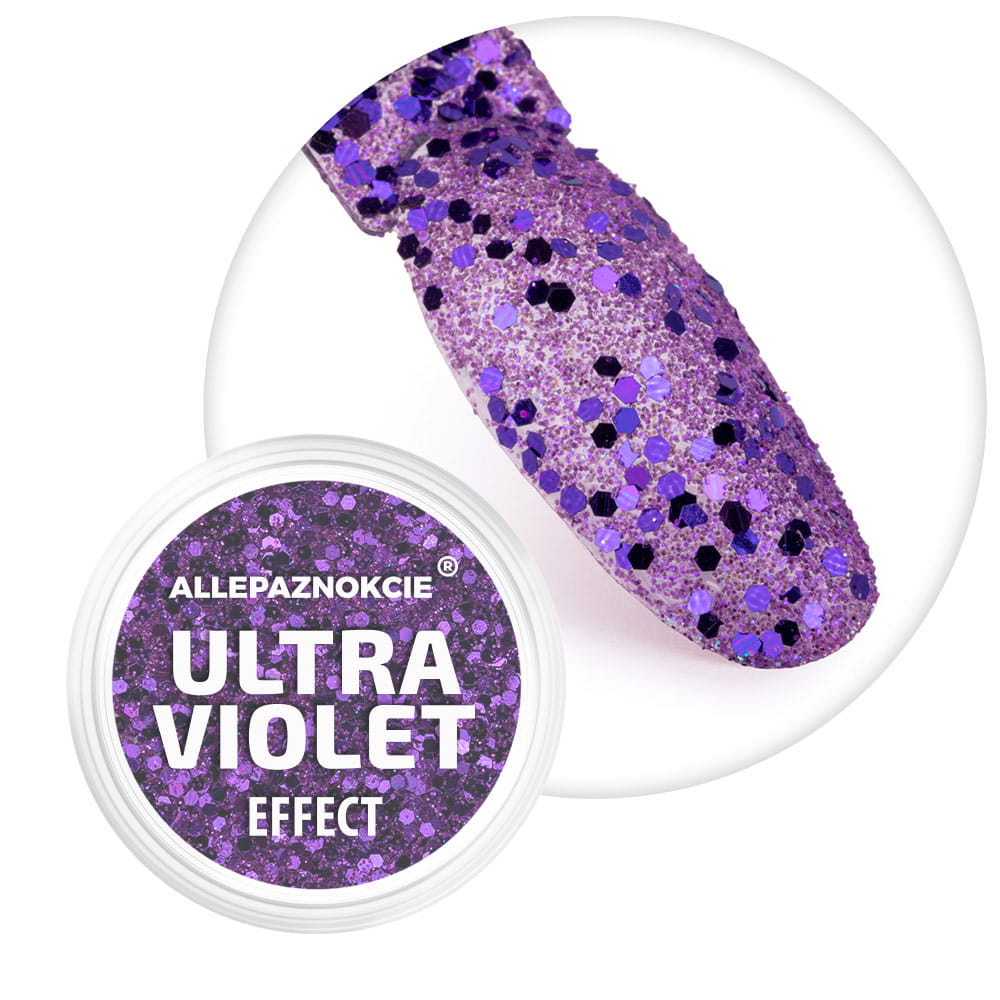 Pyłek do paznokci Ultraviolet Effect Allepaznokcie 1 g Nr 05
