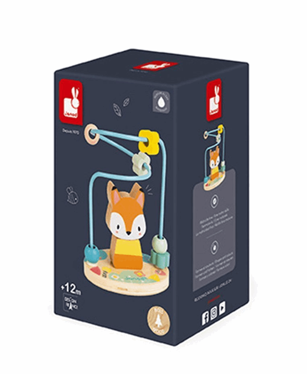 Janod Pętla edukacyjna Lisek Pure - 05151