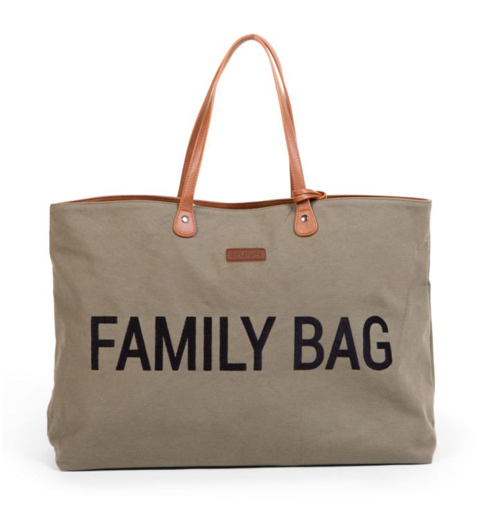 Childhome Torba Family Bag-Kanwas Khaki