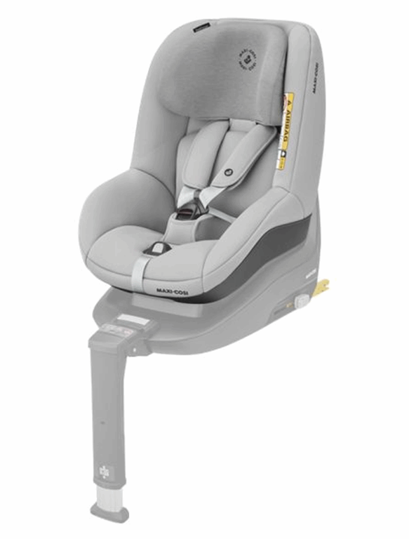 Maxi Cosi, Pearl Smart i-Size od ok. 6 miesiąca życia do ok. 4 roku życia max. do 18,5 kg (z bazą Familyfix One)-Authentic Grey