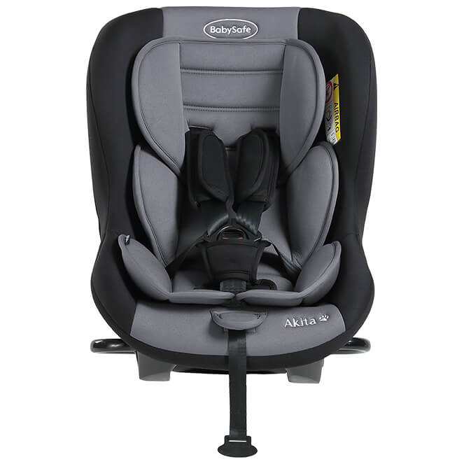 BabySafe Akita - fotelik samochodowy 0-18 kg RWF-Grey