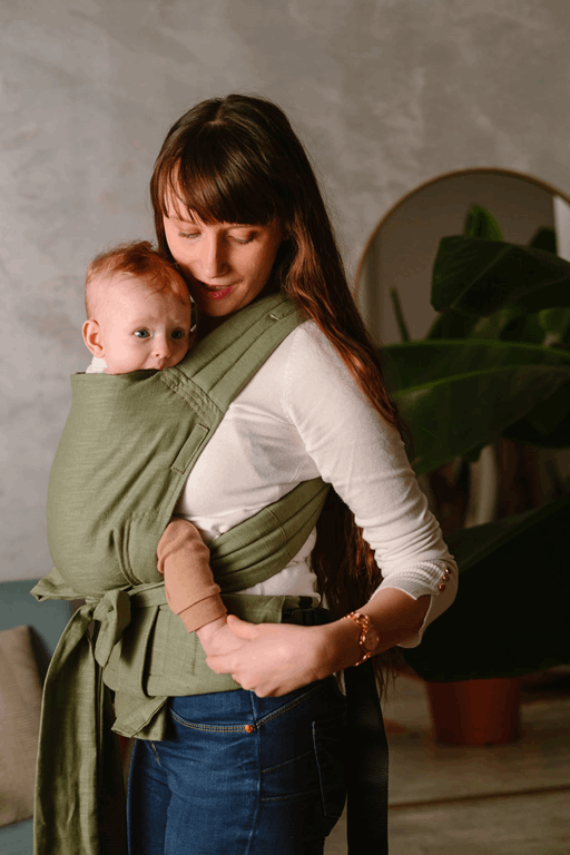 Kavka Handy - nosidełko regulowane hybrydowe-Rosemary Linen