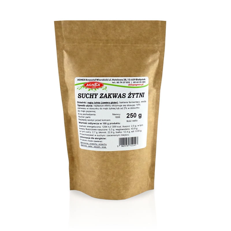 Suchy zakwas żytni 250 g
