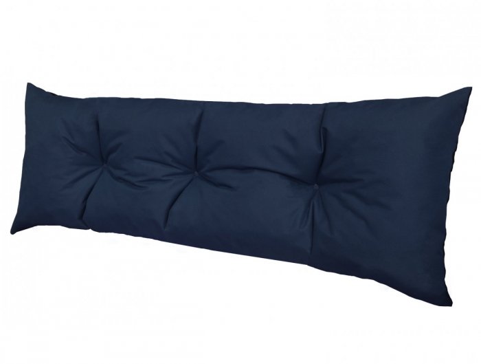 Poduszka ogrodowa na paletę - oparcie 120x40 wz. Granat