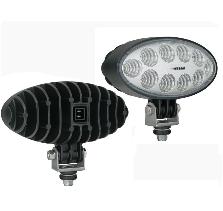 Lampa robocza LED 60° 4000lm złącze AMP Faston CRV1B.52306 Wesem