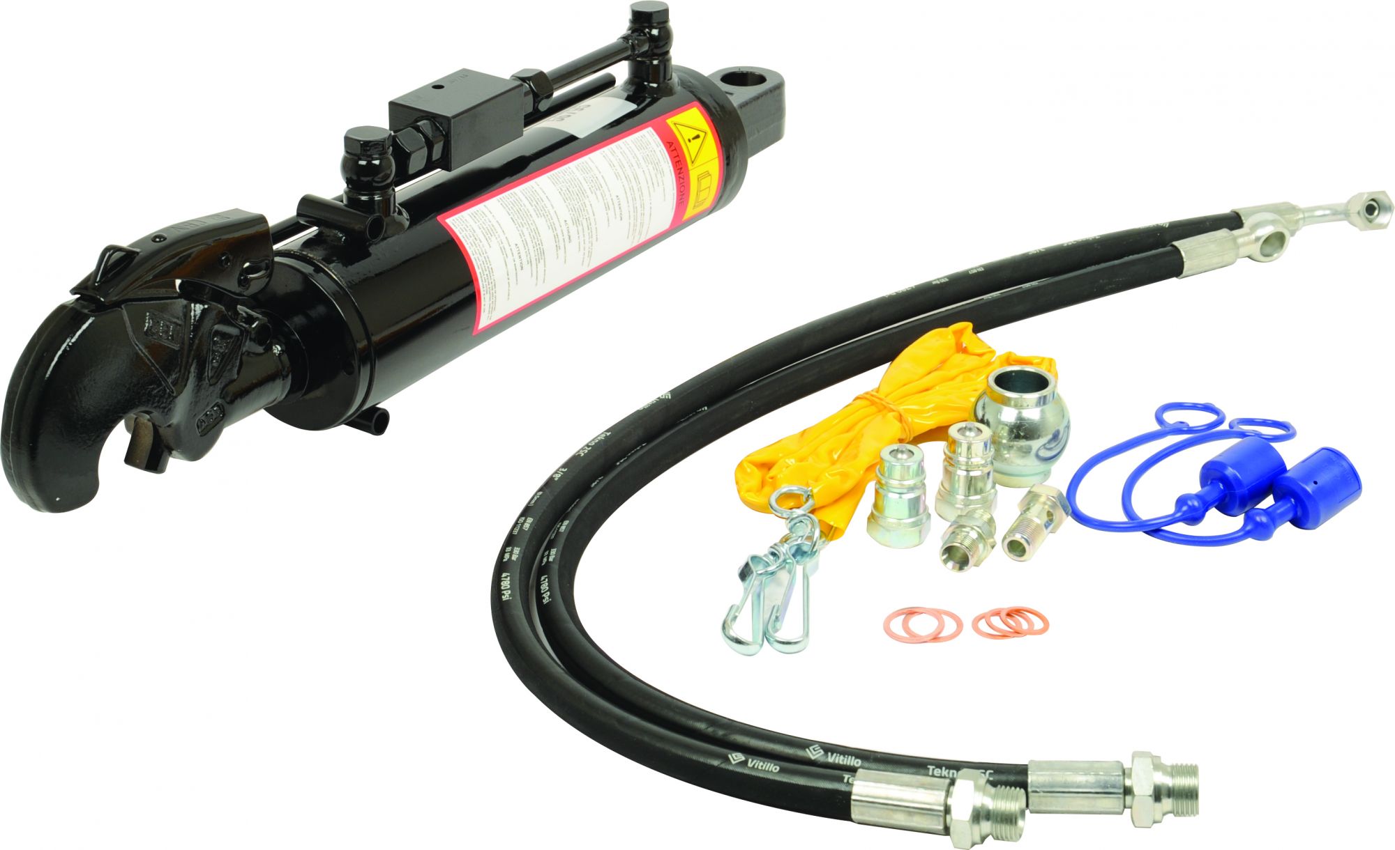 Łącznik hydrauliczny Kat 2 cyl 80mm Min.550mm 56795