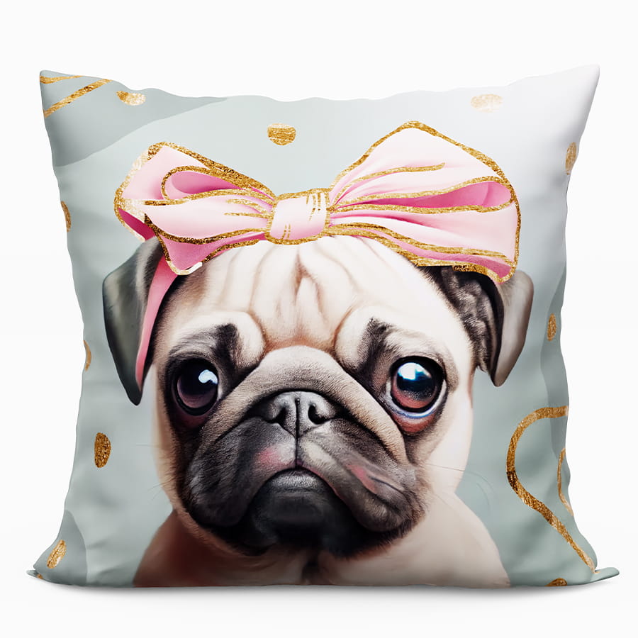 PUG Poduszka z wypełnieniem silikonowym 40x40cm