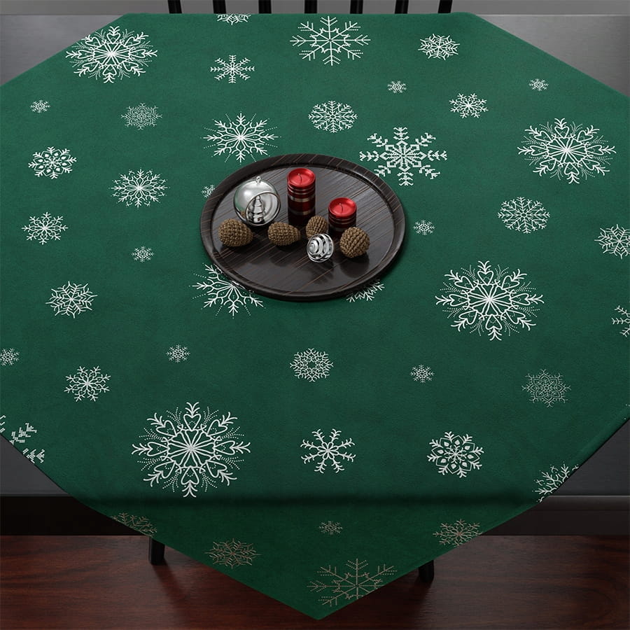 ŚNIEŻKI Serweta wodoodporna VELVET 85x85 - eleganckie dodatki do stołu,