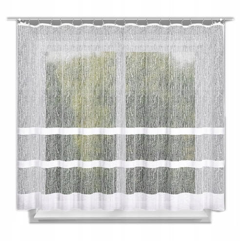 Firanka gotowa żakardowa 180x400cm 018352 Wiktoria