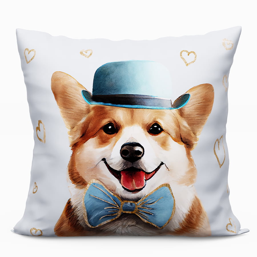CORGI Poduszka z wypełnieniem silikonowym 40x40cm