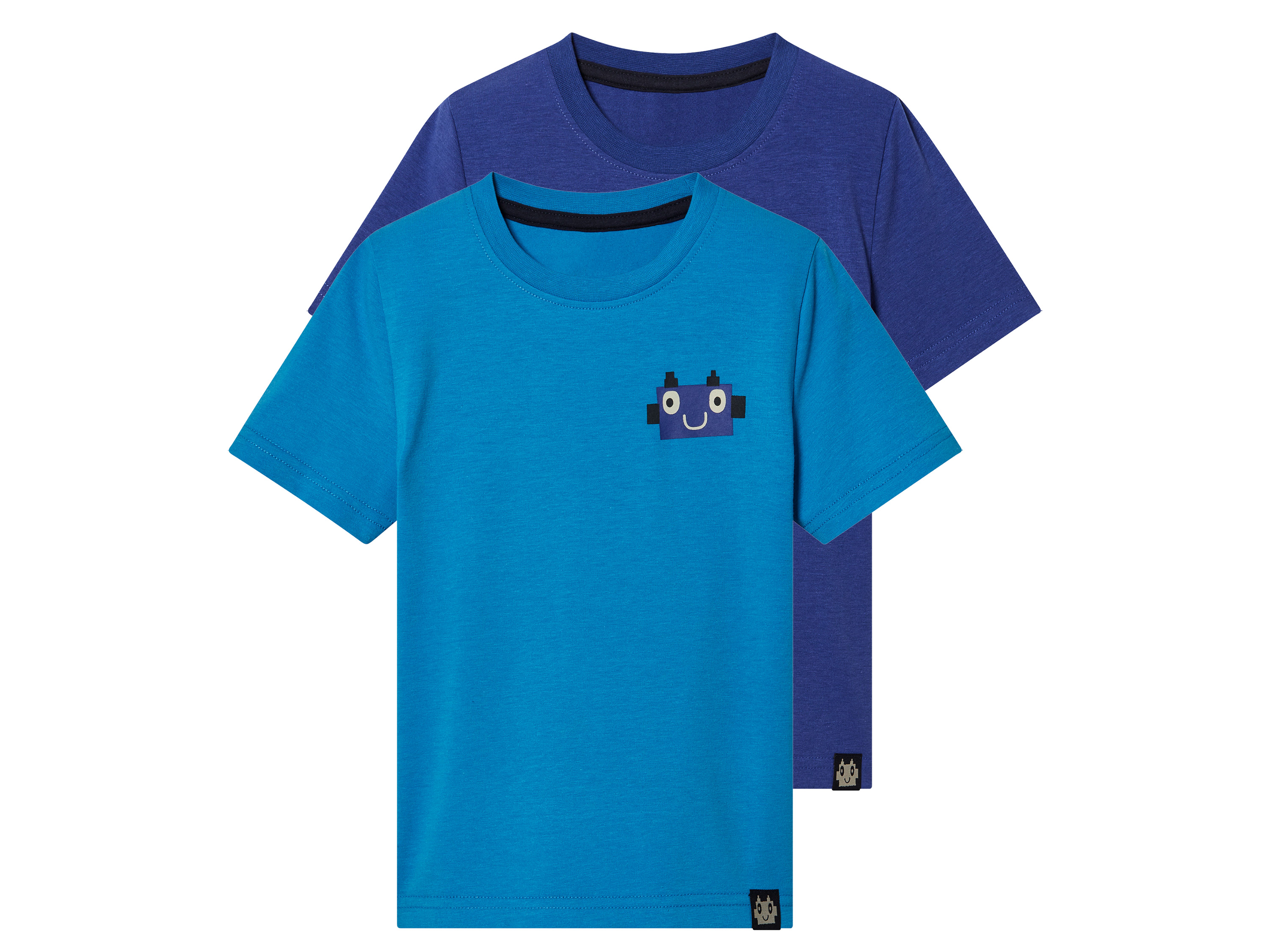 lupilu T-shirty funkcyjne dziecięce, 2 sztuki 122/128, Niebieski