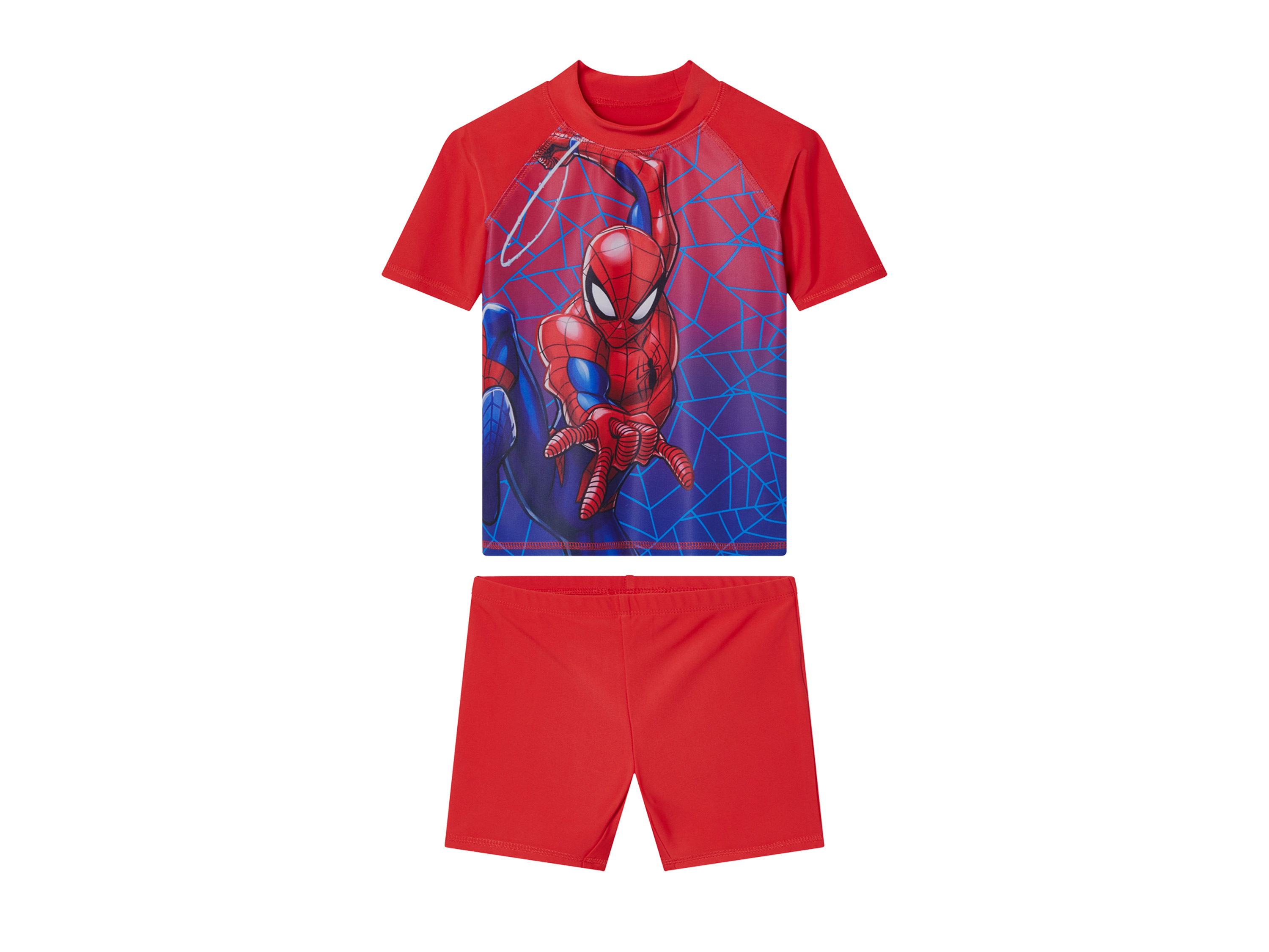 Zestaw do pływania dziecięcy z ochroną UV Spiderman, 98/104