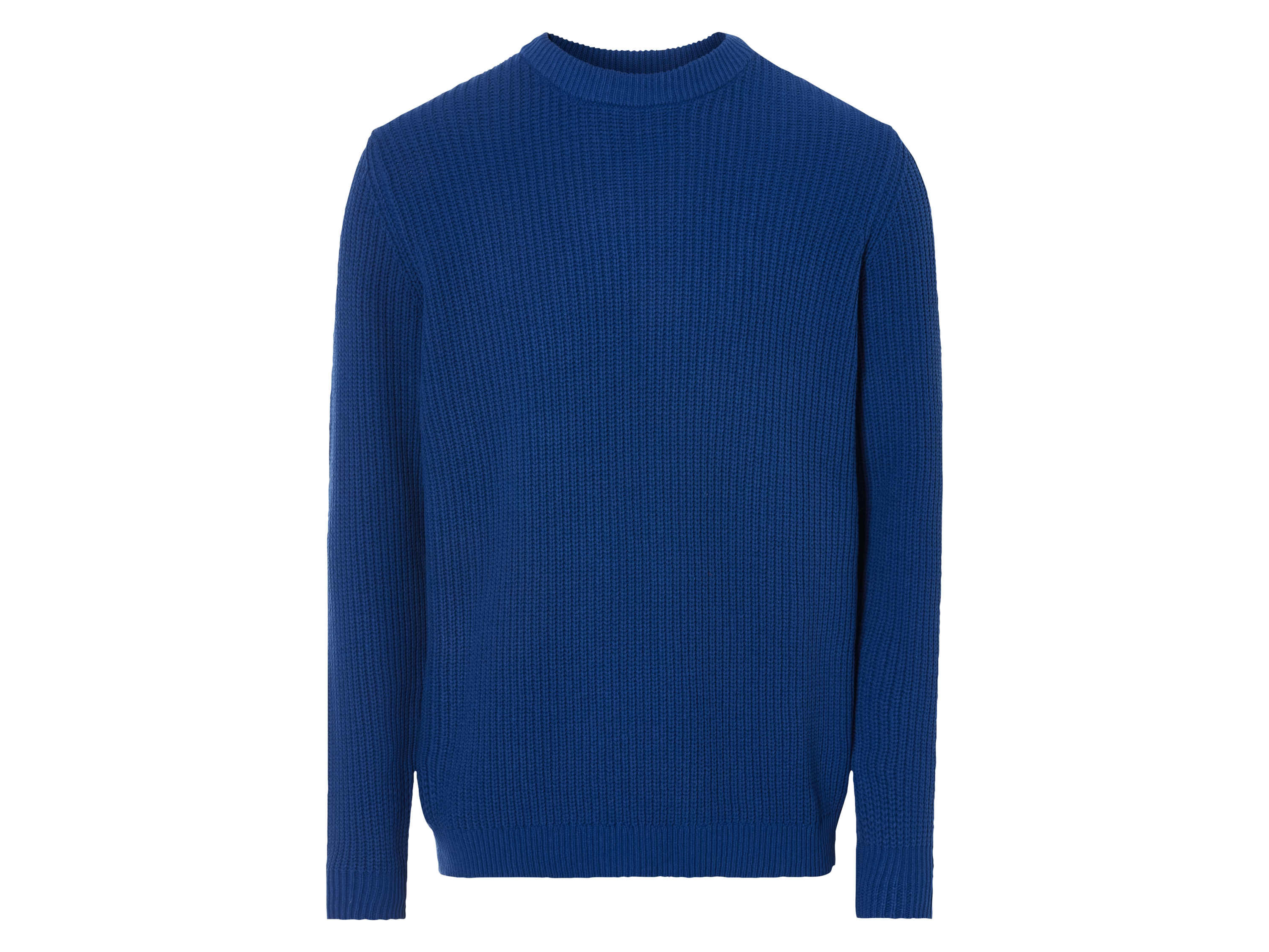 Livergy Sweter męski z grubej dzianiny L 52/54, Niebieski
