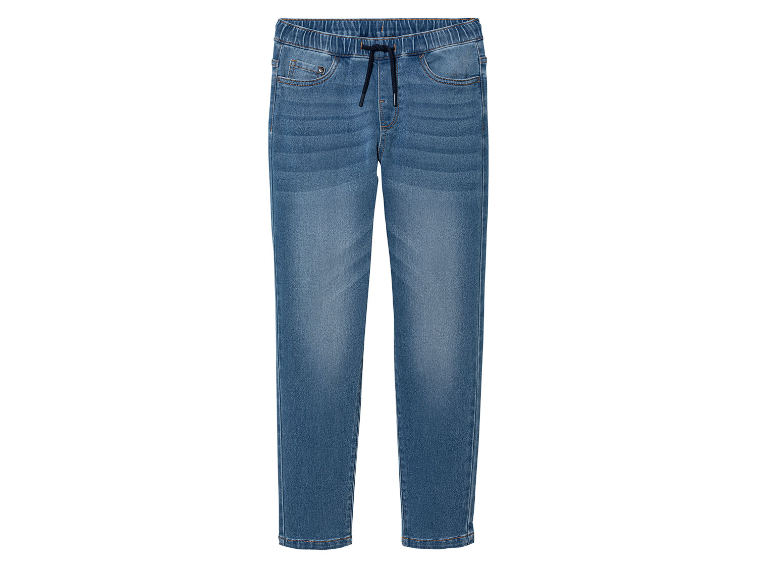 pepperts! Jeansy chłopięce z bawełną, tapered fit 164, Niebieski