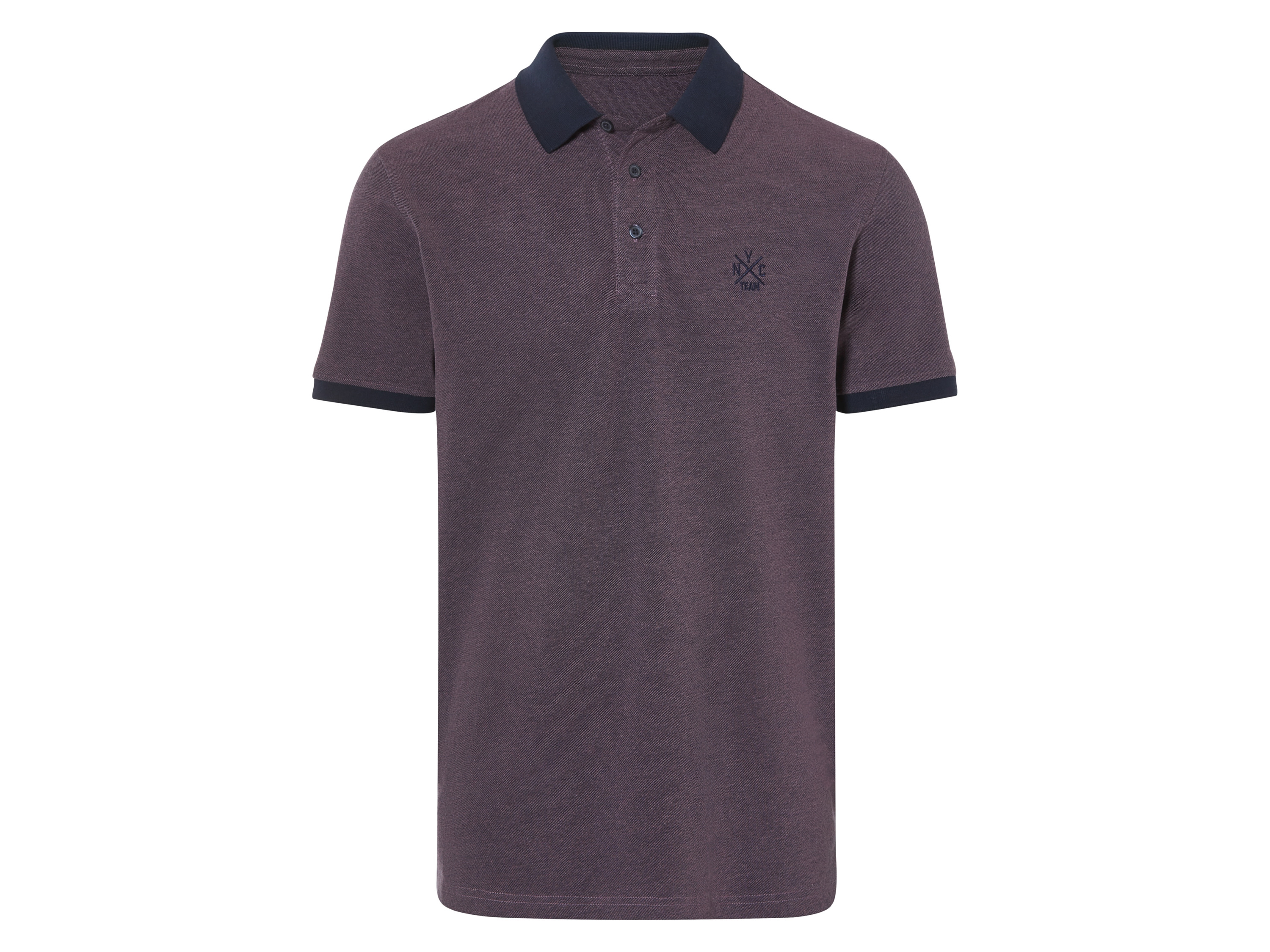 Livergy Koszulka polo męska Bordowy, M 48/50