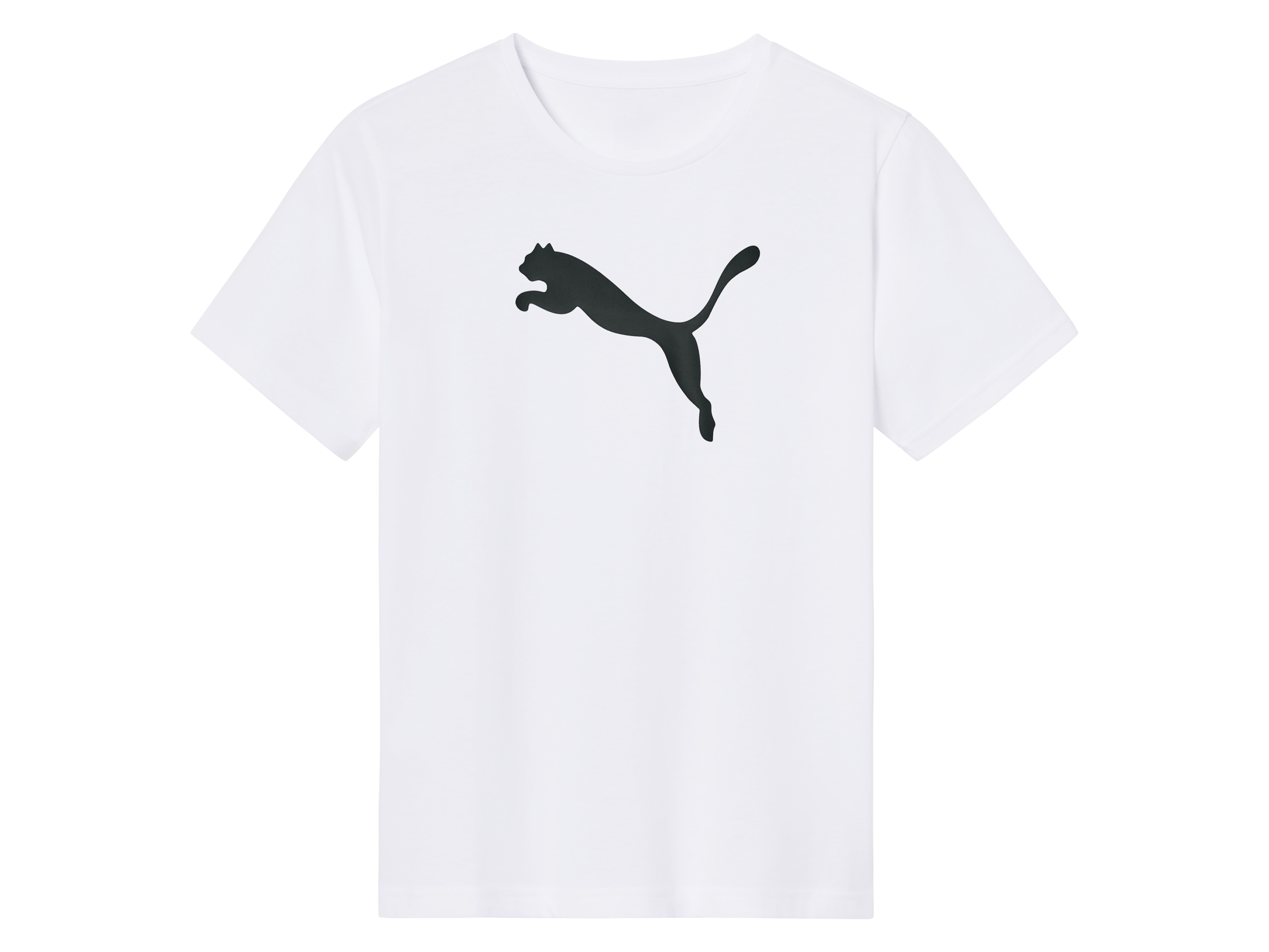 Puma Koszulka dziecięca z dużym logo 128, Biały
