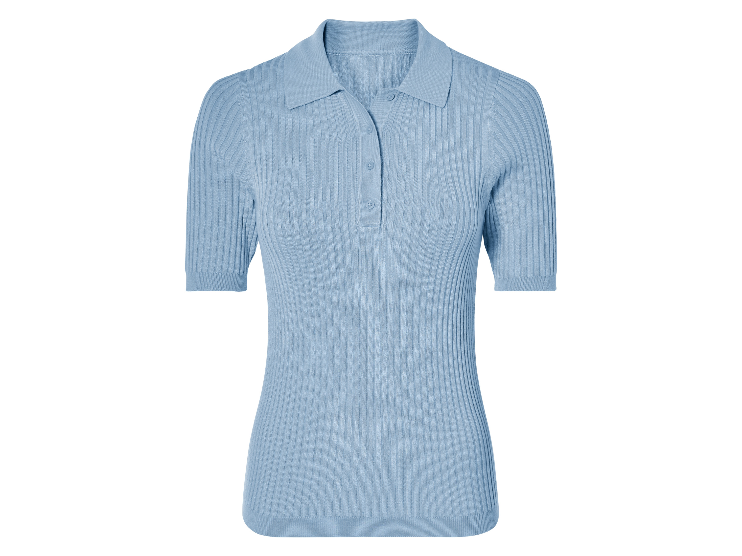esmara Koszulka polo damska Niebieski, L44/46