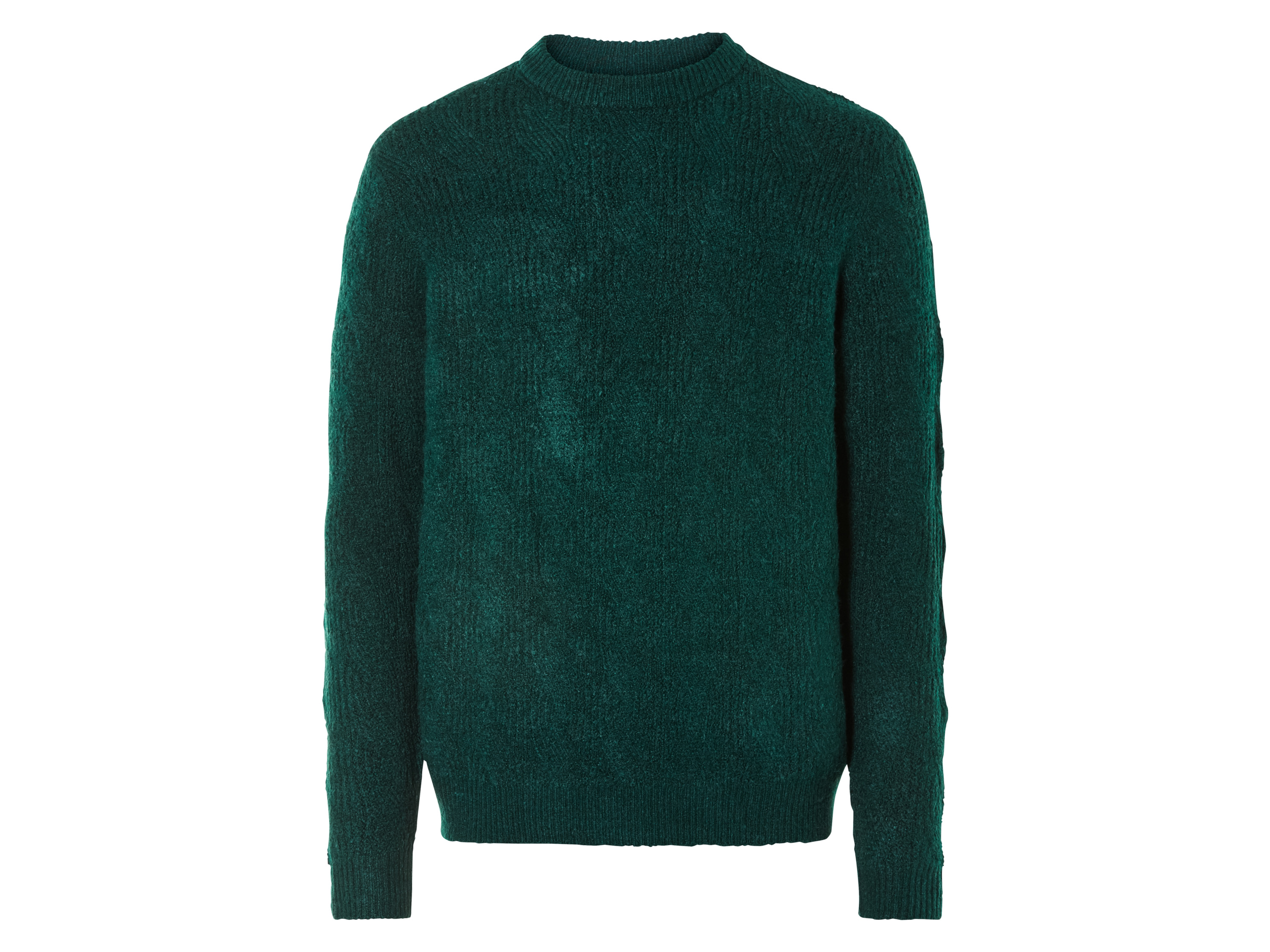 Livergy Sweter męski z grubej dzianiny Zielony, S 44-46