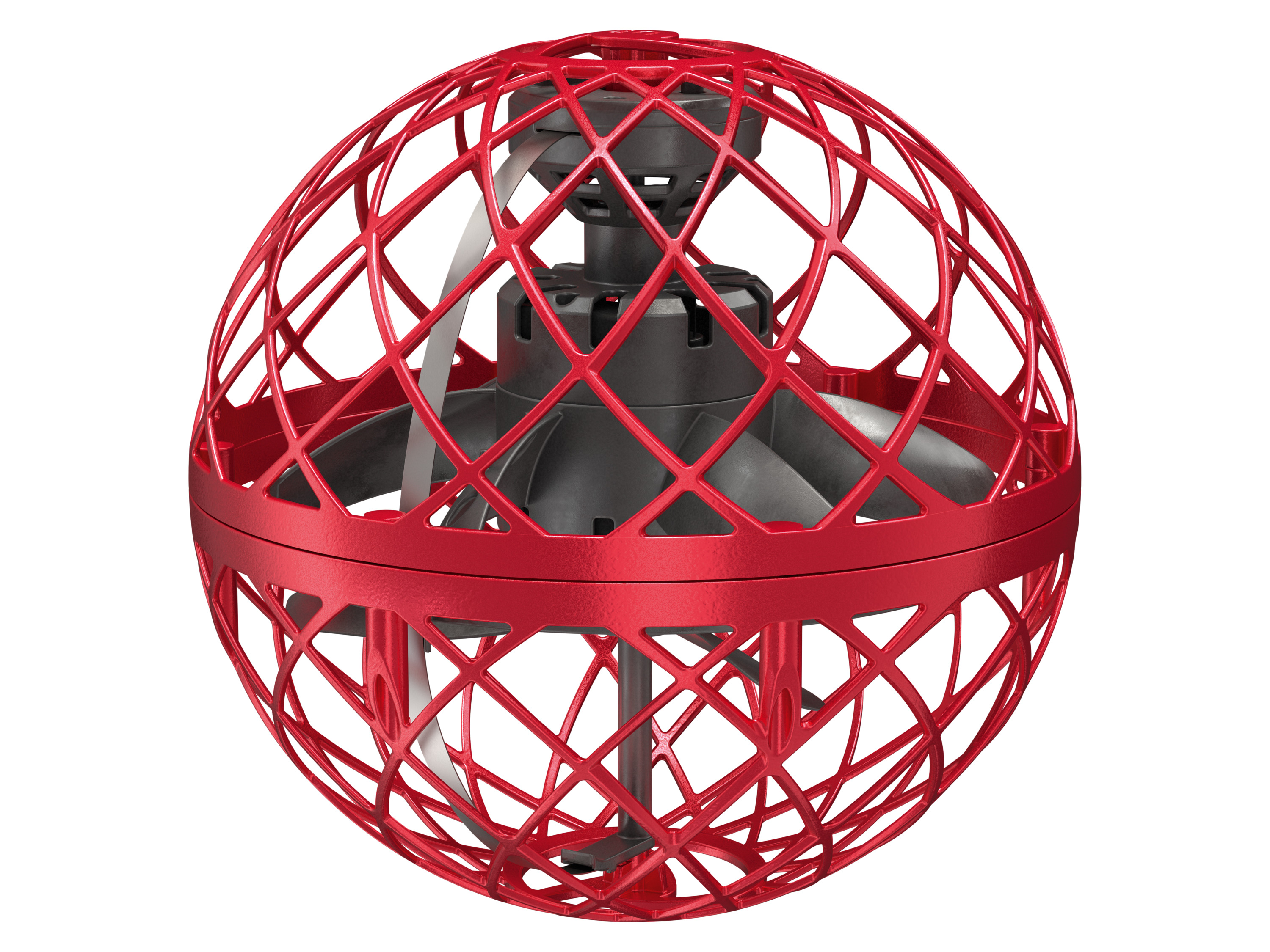 Playtive Flying Ball z oświetleniem LED latająca piłka Czerwony