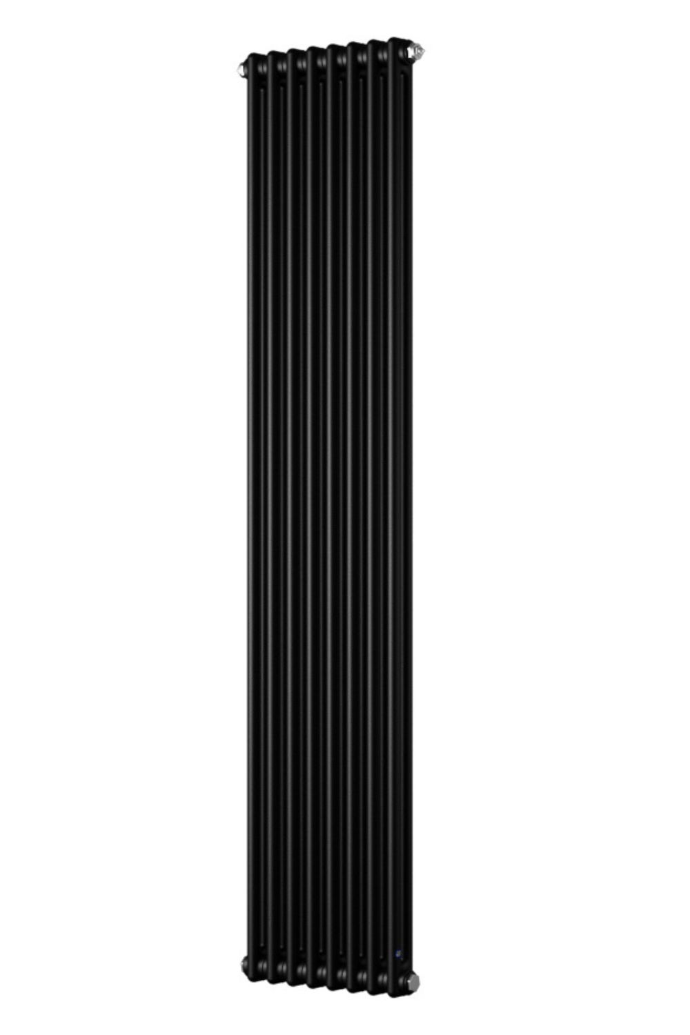 Darmowa Dostawa - Grzejnik dekoracyjny 180x25.8 cm podłączenie dolne czarny Instal Projekt Tubus 2 TUB218005D50C75
