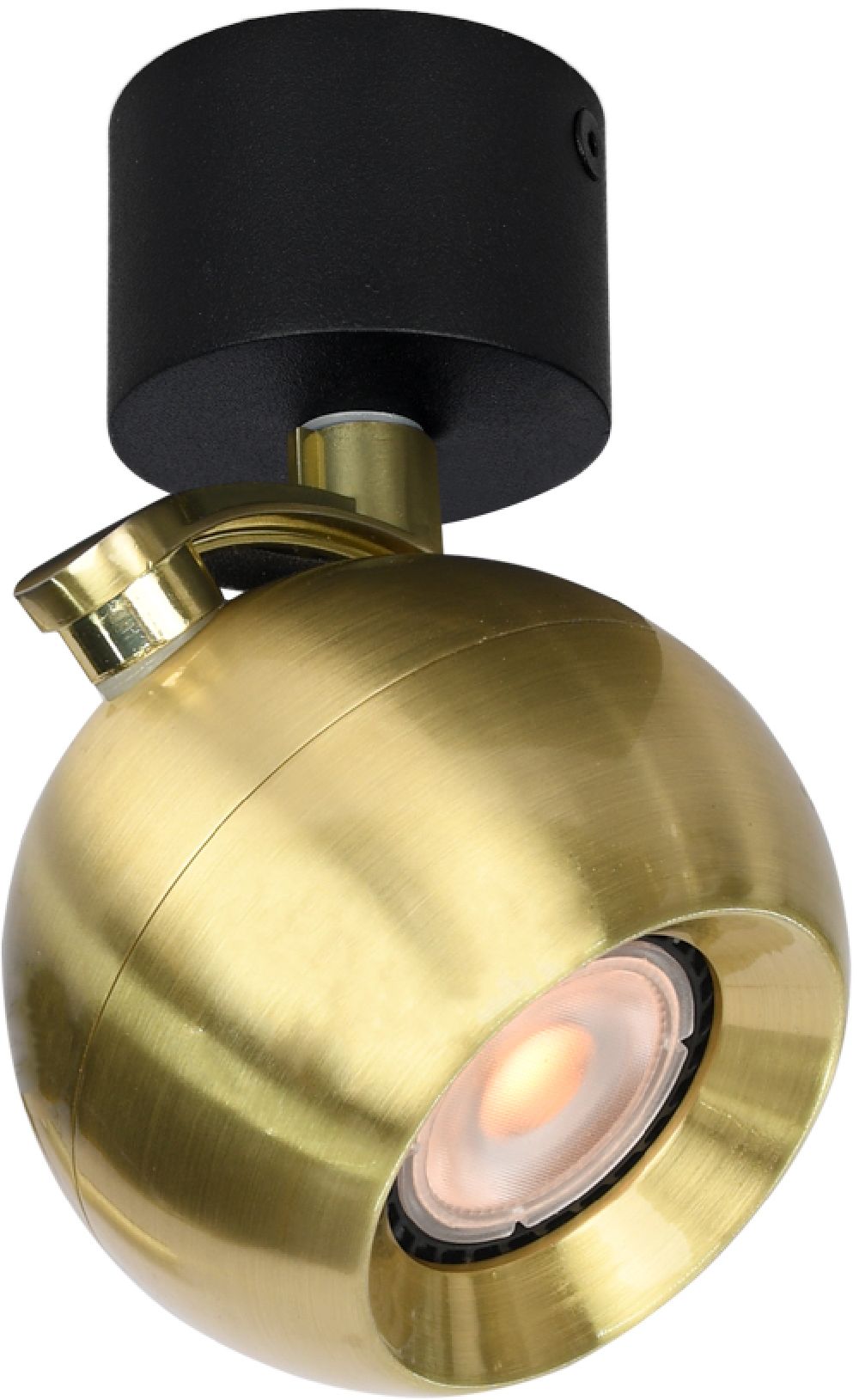 Darmowa Dostawa - Lampa podsufitowa 1x10 W mosiądz Italux Lafin SPL453791RBKGD