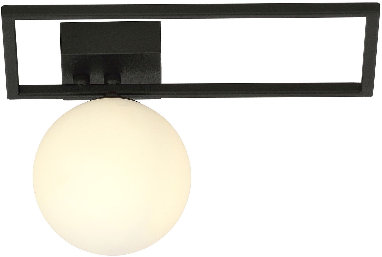 Darmowa Dostawa - Lampa podsufitowa 1x10 W czarna-opal Emibig Imago 11301D