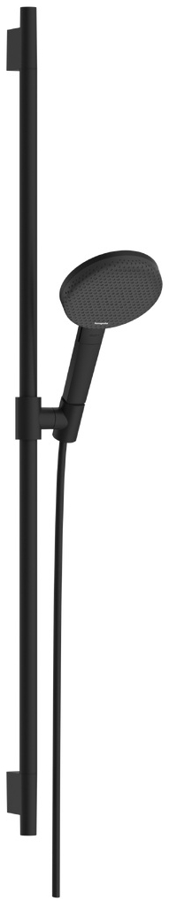 Darmowa Dostawa - Zestaw prysznicowy ścienny czarny Hansgrohe Raindance Alive Select S 24603670