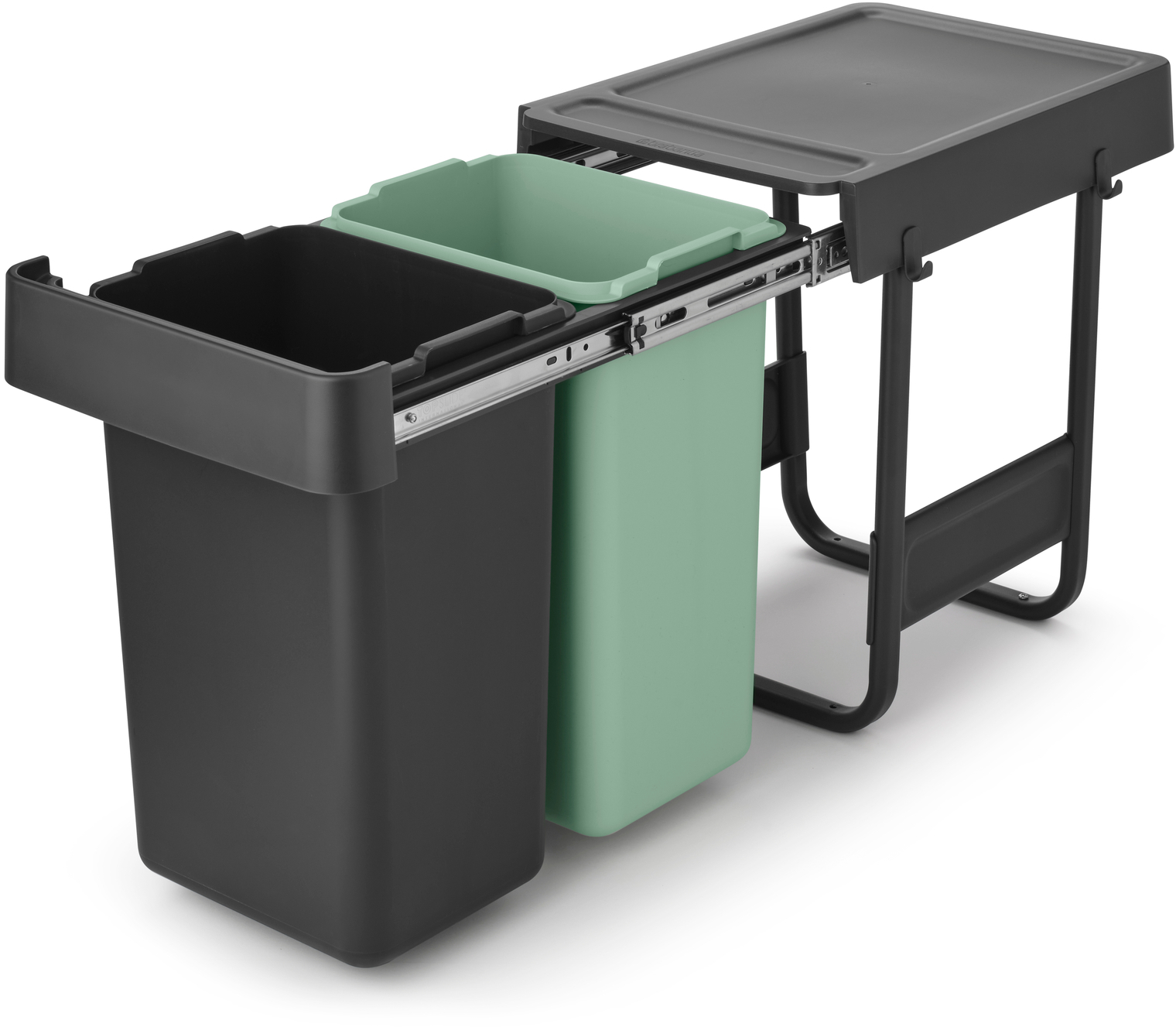 Darmowa Dostawa - Sortownik na odpady 2 l czarny Brabantia Sort & Go 232503