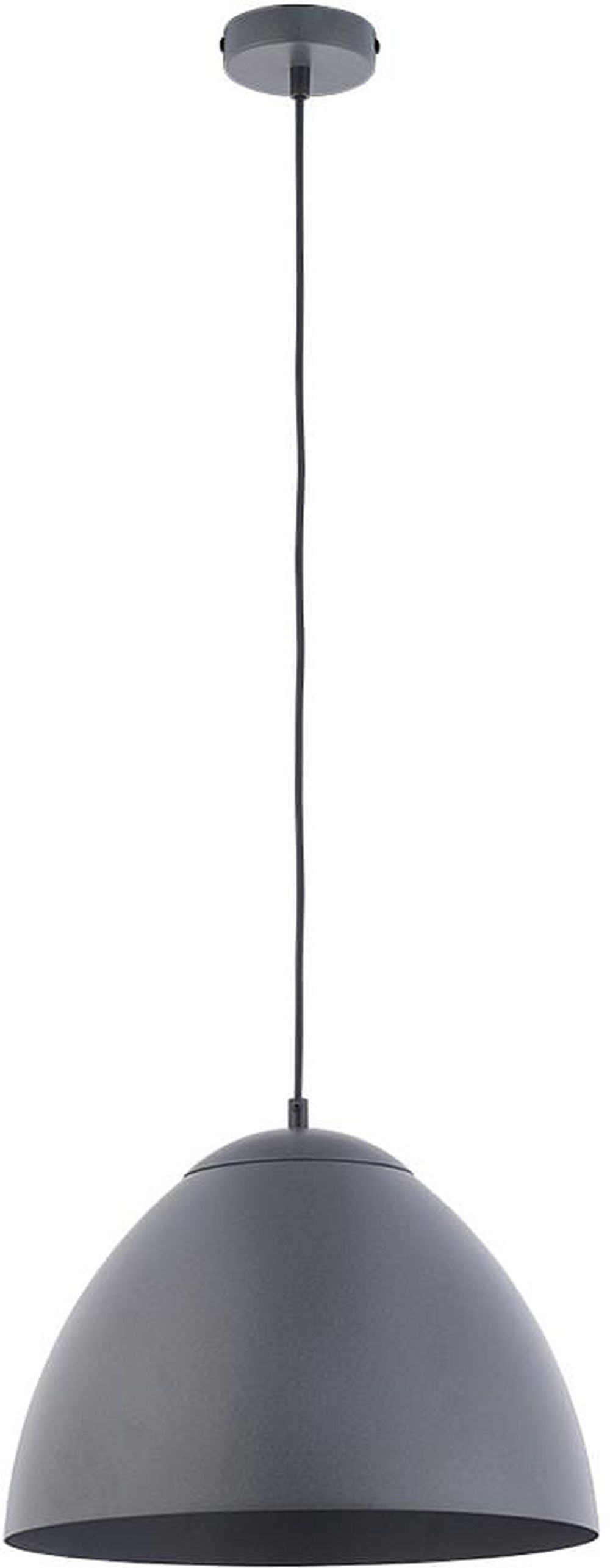 Darmowa Dostawa - Lampa wisząca 1x15 W szary/popielaty TK Lighting Faro 3193