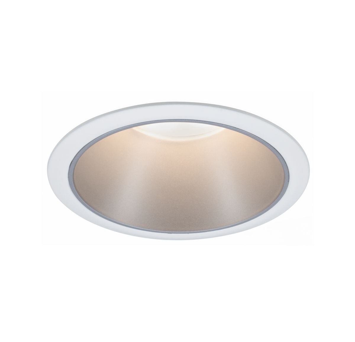 Darmowa Dostawa - Lampa do zabudowy 1x6.5 W biała-srebrna Paulmann Cole Coin 93409
