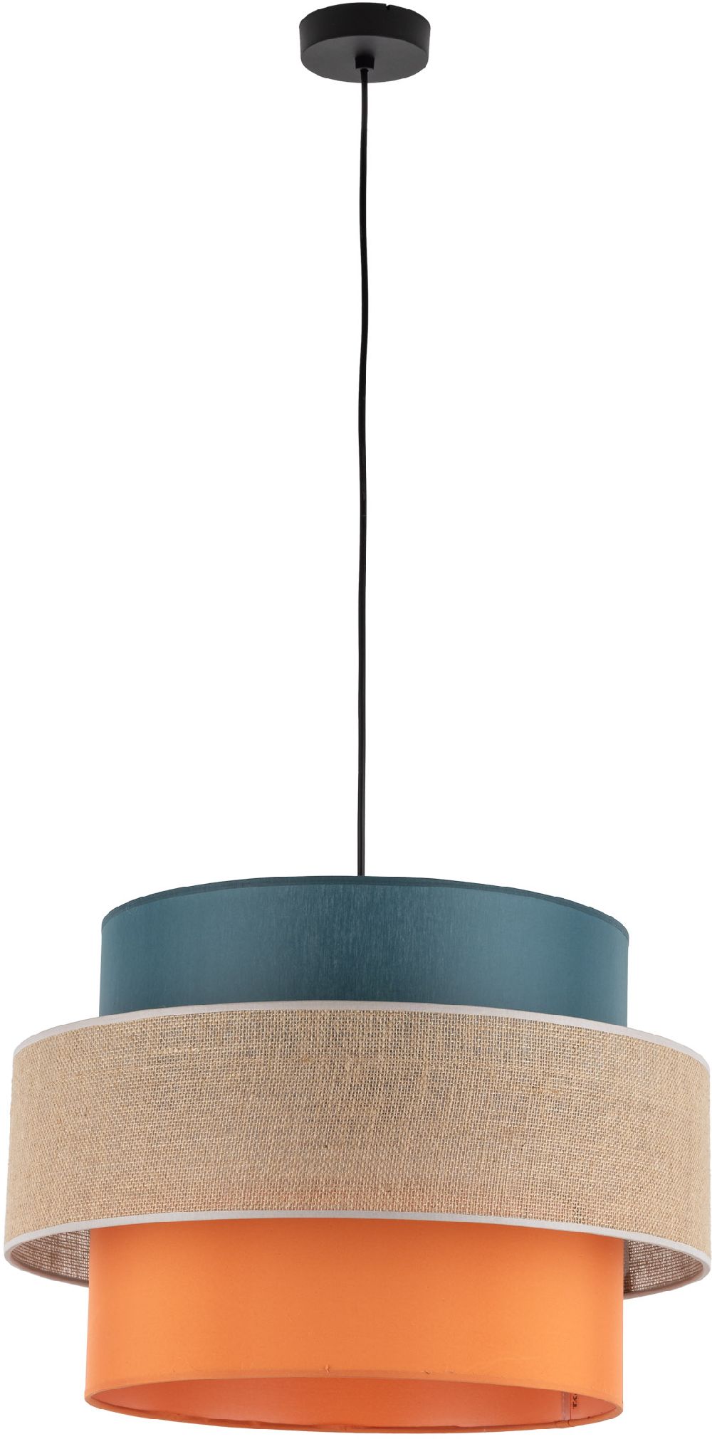 Darmowa Dostawa - Lampa wisząca 1x15 W czarna TK Lighting Trio 2758