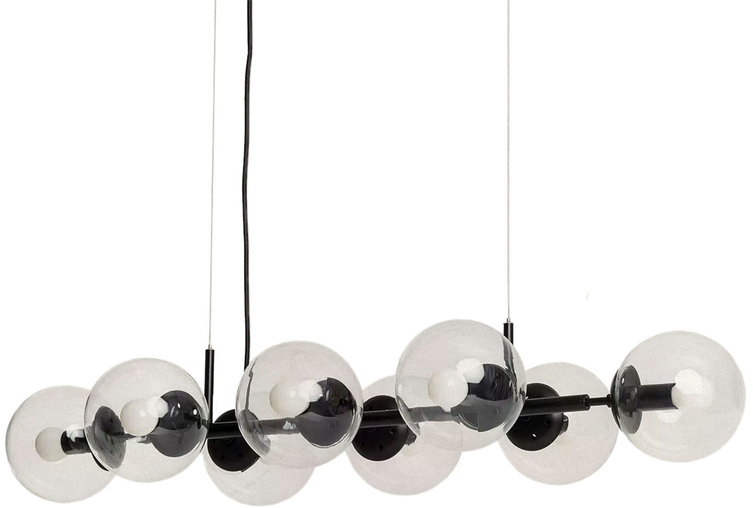 Darmowa Dostawa - Lampa wisząca powyżej 6x25 W czarny Abruzzo Porto ABRLWP8XE14